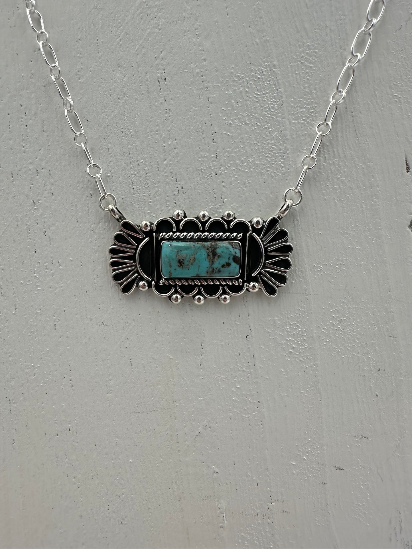 Doin' Time Bar Necklace