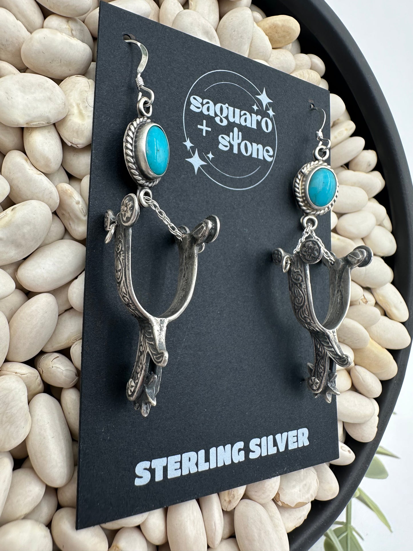 Spur Em' Earrings