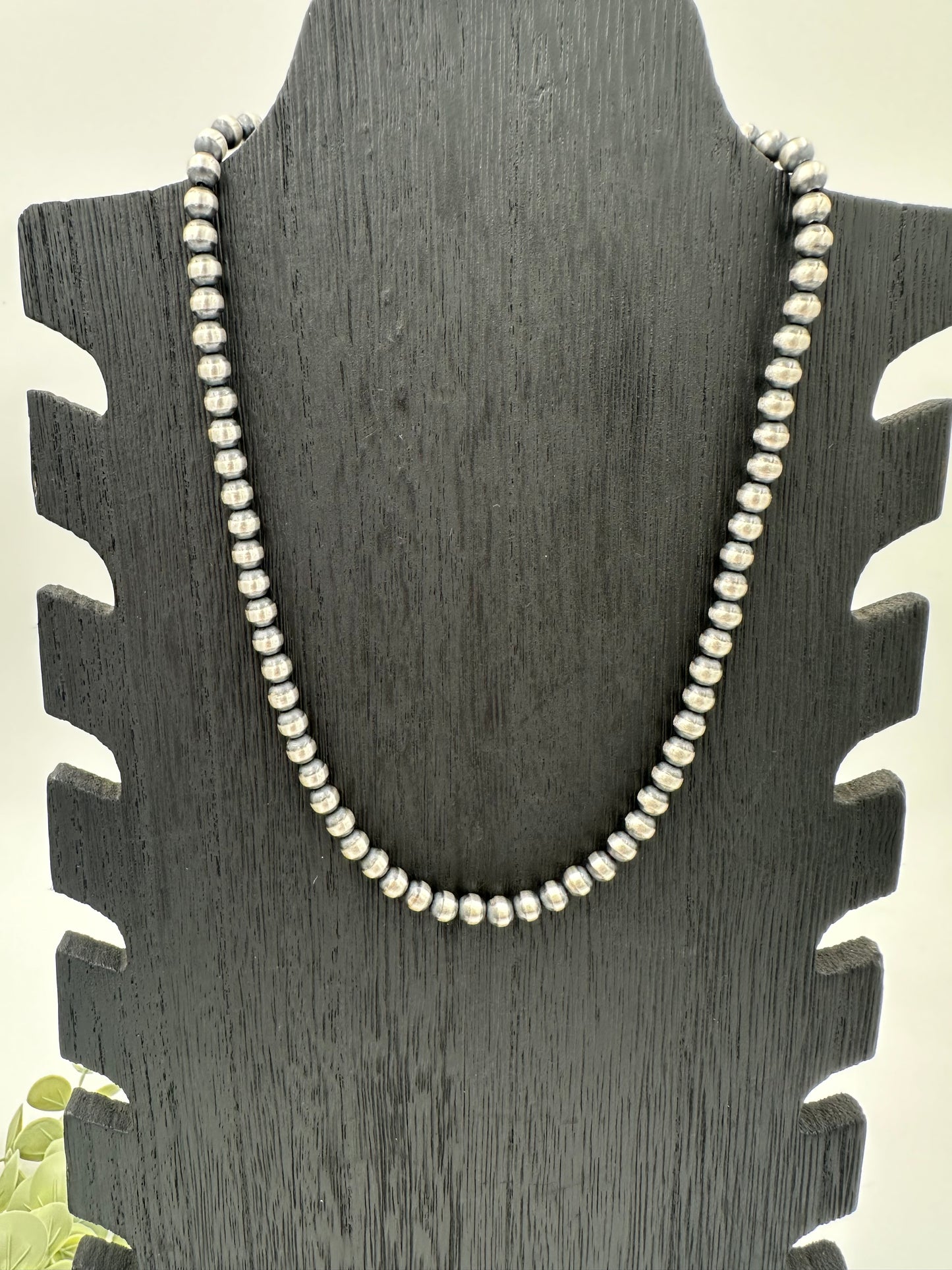 Sterling Pearls 6mm 18"