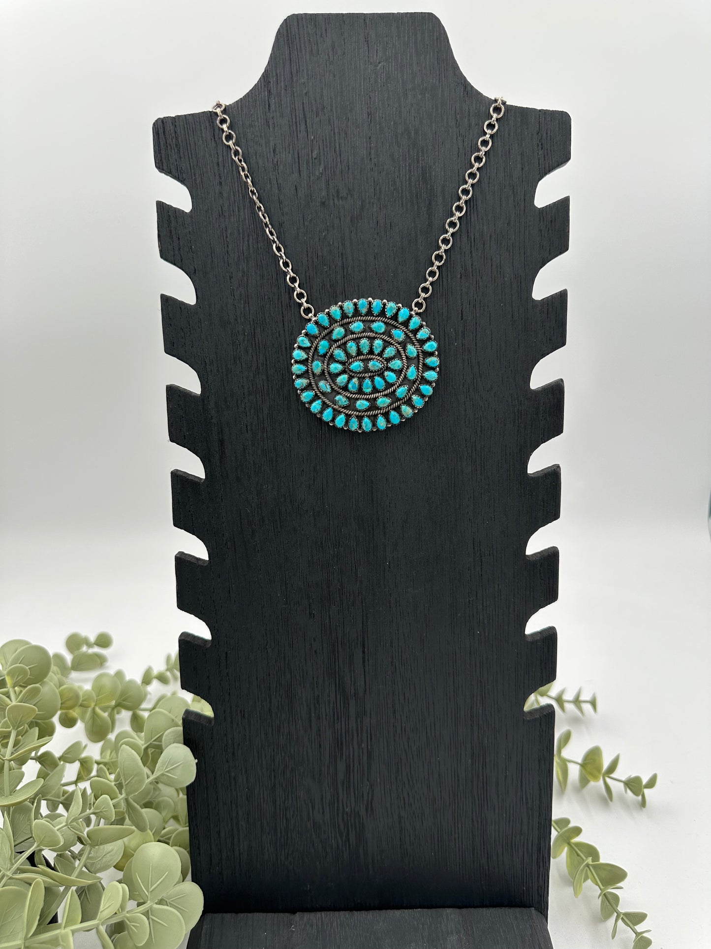 Blue Eyes Crying In The Rain Necklace