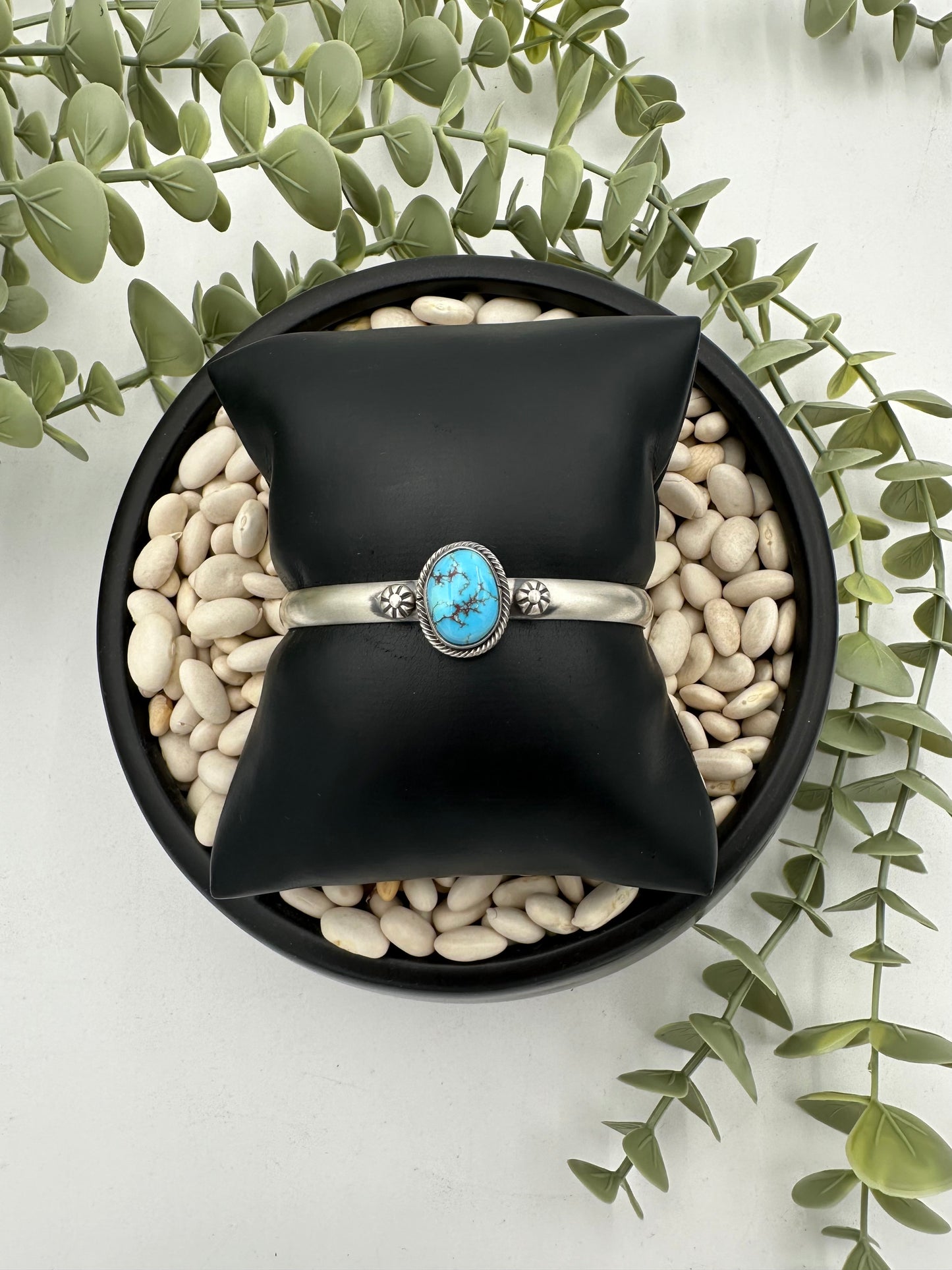 Blue Orchid Cuff