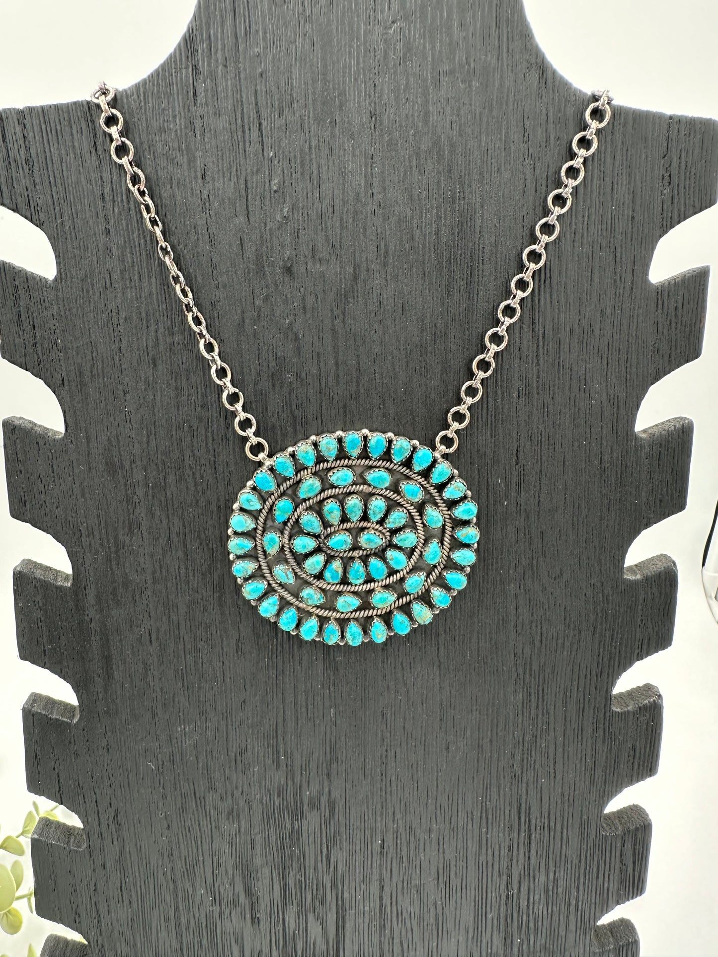 Blue Eyes Crying In The Rain Necklace